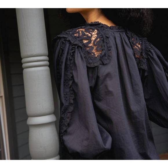 NEW CLEOBELLA claudia blouse in black - Picture 2 of 5